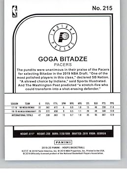 Amazon.com: 2019-20 NBA Hoops Basketball #215 Goga Bitadze